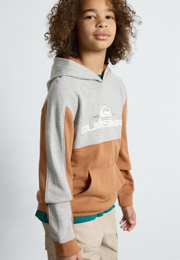KNOWLEDGE AREA HOOD YOUTH UNISEX - Sweatshirt - bran