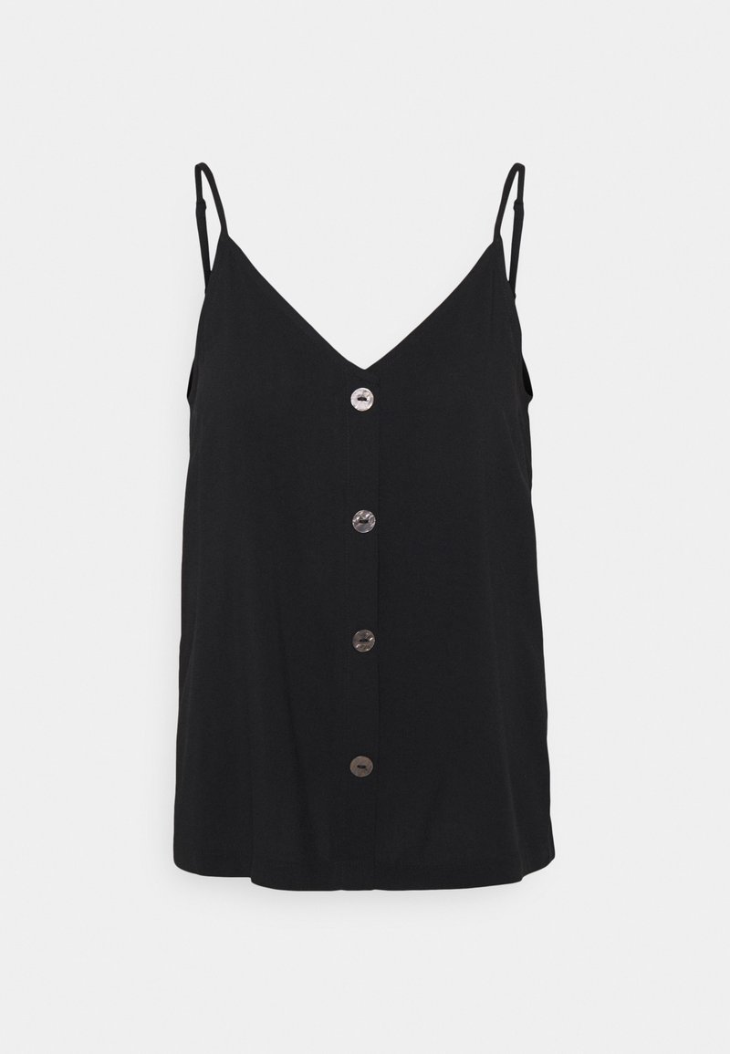 ONLY - ONLNOVA LIFE BUTTON SINGLET SOLID - Top - black, Ingrandire