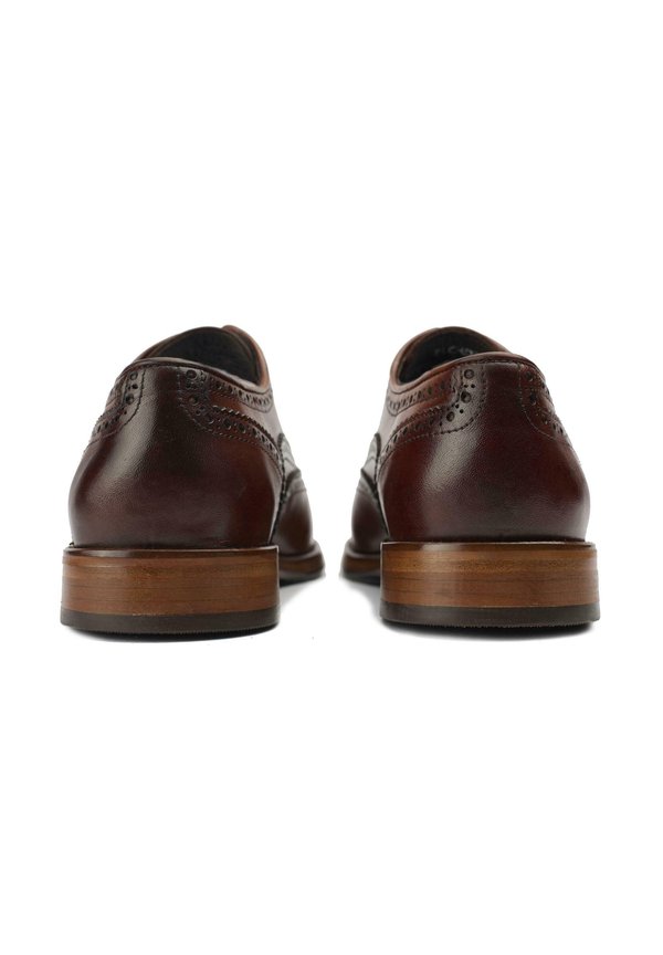 ELCHO BROGUE - Smart lace-ups - dark tan2