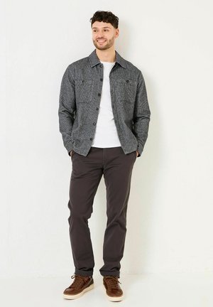 REGULAR FIT - Stoffhose - grey charcoal