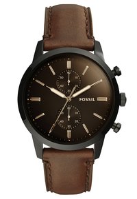 Fossil 44MM TOWNSMAN - Ura kronograf - braun