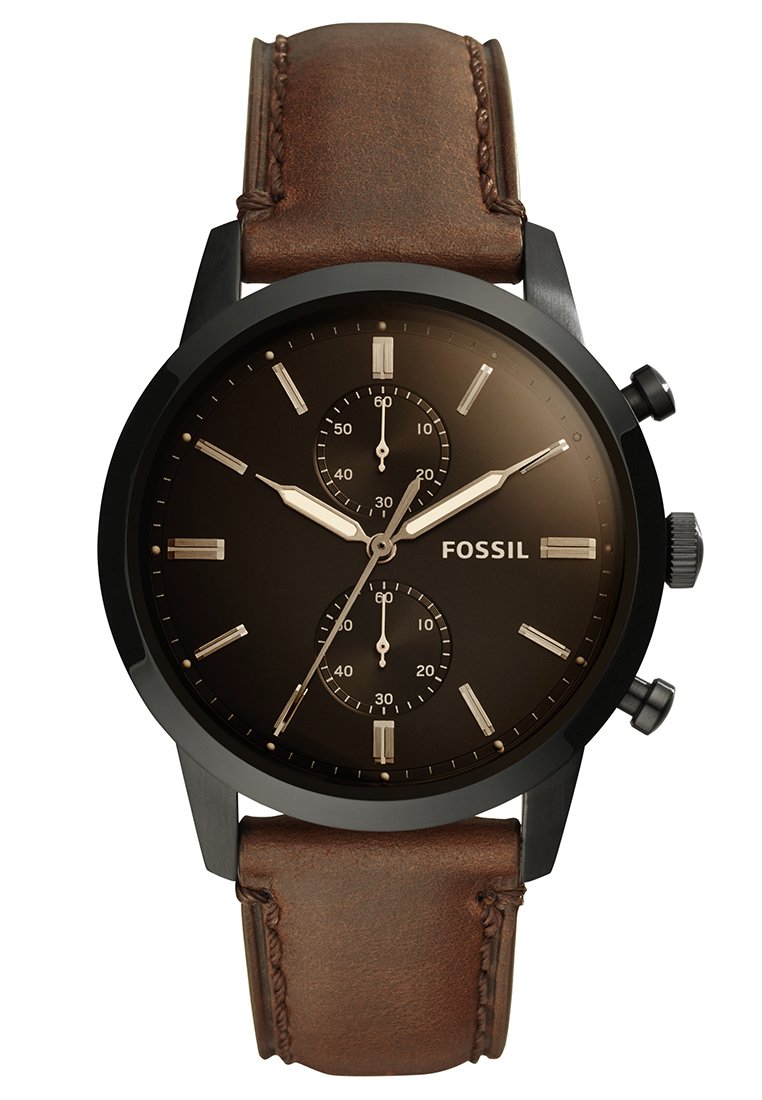 Fossil 44MM TOWNSMAN - Chronograph - braun - Zalando.de