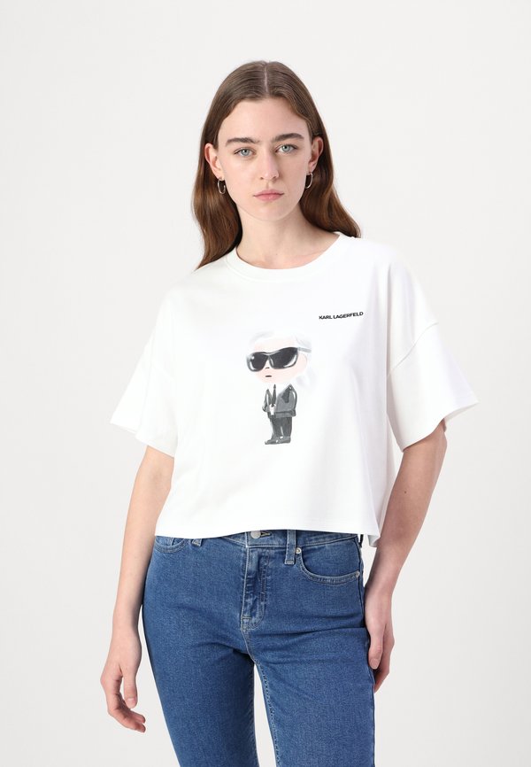 IKON AQUARELLE BOXY - Print T-shirt2