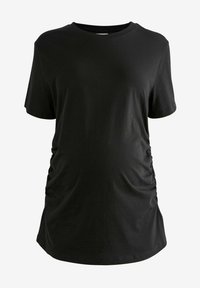 Next RUCHED REGULAR FIT - T-paita - black