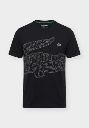 Lacoste Sport, T-shirt de sport - noir blanc