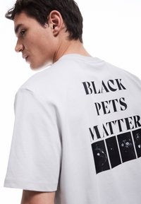 Koton BACK PRINTED - Camiseta estampada - grey