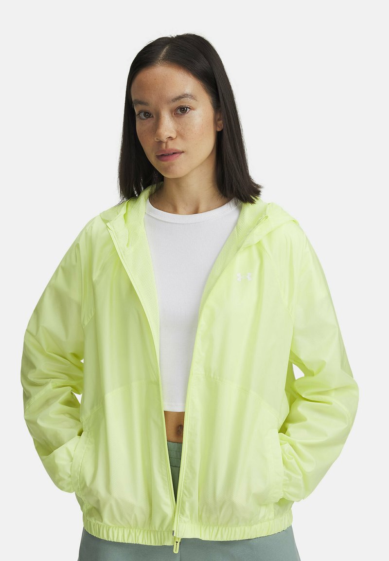Under Armour RIVAL SPORT - Windbreaker - sonic yellow