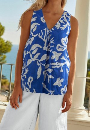 Next, Blouse - blue