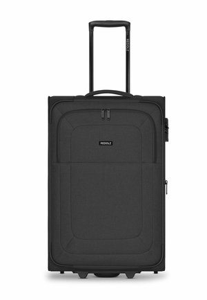 ESSENTIALS 12 2 ROLLEN TROLLEY M 67 CM MIT DEHNFALTE - Luggage - black