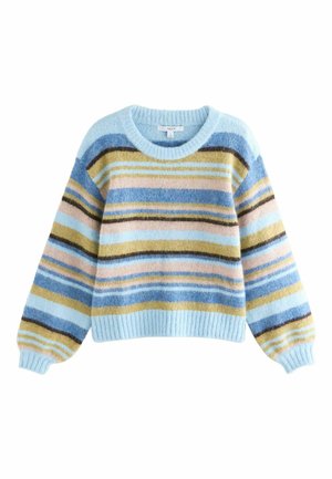 CREW NECK - Džemper - multi blue stripe