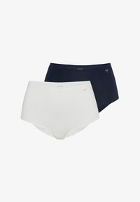Non sélectionné, creme/dunkelblau