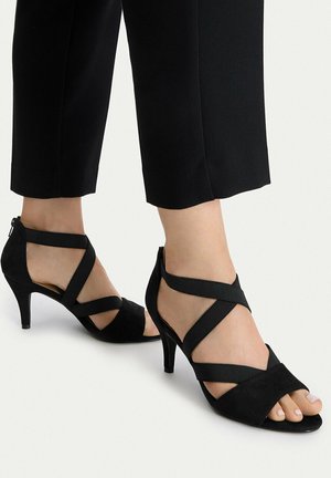 Jenny, WOMEN'S SANDALS BLACK - High Heel Sandalette - black
