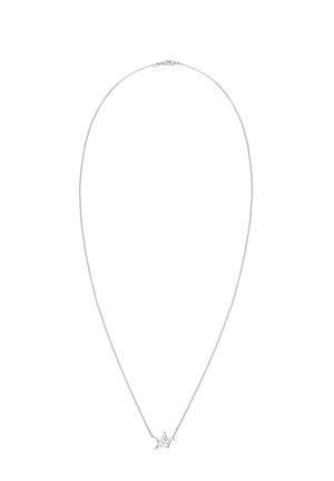 VOGEL KRANICH OREGAMI GEO - Halskette - silberfarben