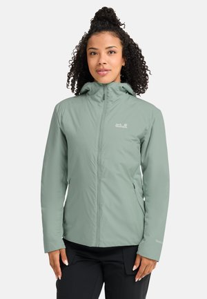 TRAIL LIGHT HYBRID W - Veste de ski - green zinnia