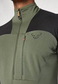 Dynafit SPEED PTC 1/2 ZIP M - Fleecetrøjer - black out/thyme