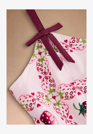 Cath Kidston, REGULAR FIT - STRAPPY FITTED MIDI DRESS . - Blusenkleid - pink strawberry check