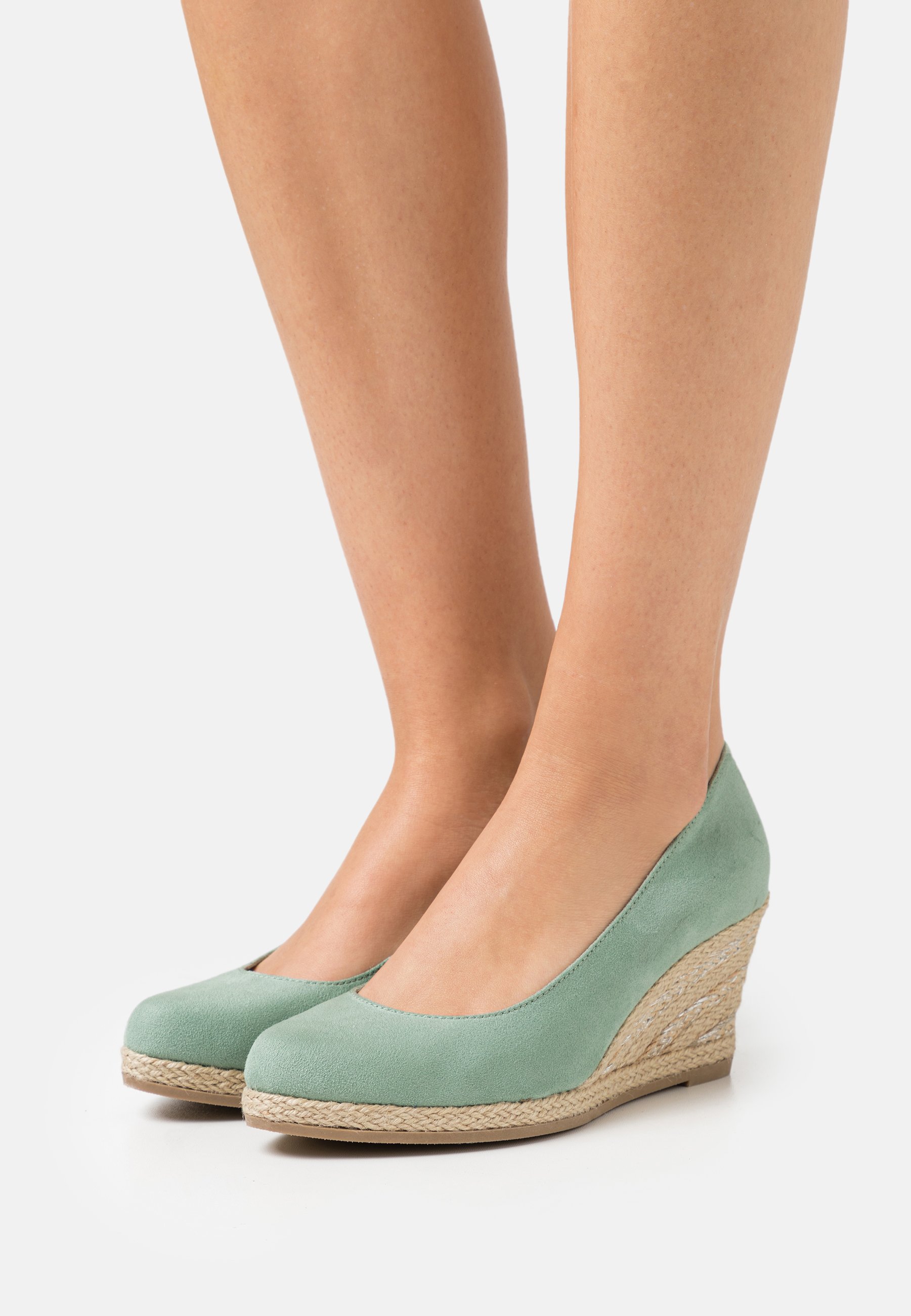 Marco Tozzi COURT SHOE - Sleehakken - sage/mintgroen - Zalando.nl