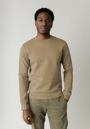 CREW NECK  - Mikina - light sand