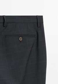 Massimo Dutti CHECK SUIT - Anzughose - dark blue