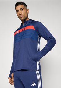 adidas Performance TIRO ESSENTIALS WINTERIZED TOP - Hættetrøje - team navy blue/red/white