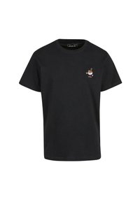 PEACE NOODLES TEE EMB - T-shirt print - black