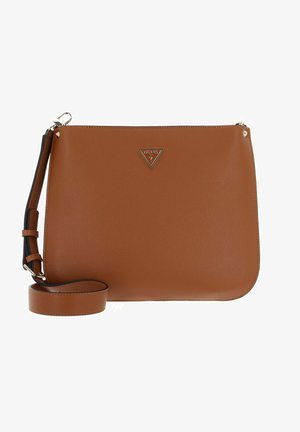 Guess MERIDIAN - Sac bandoulière - cognac