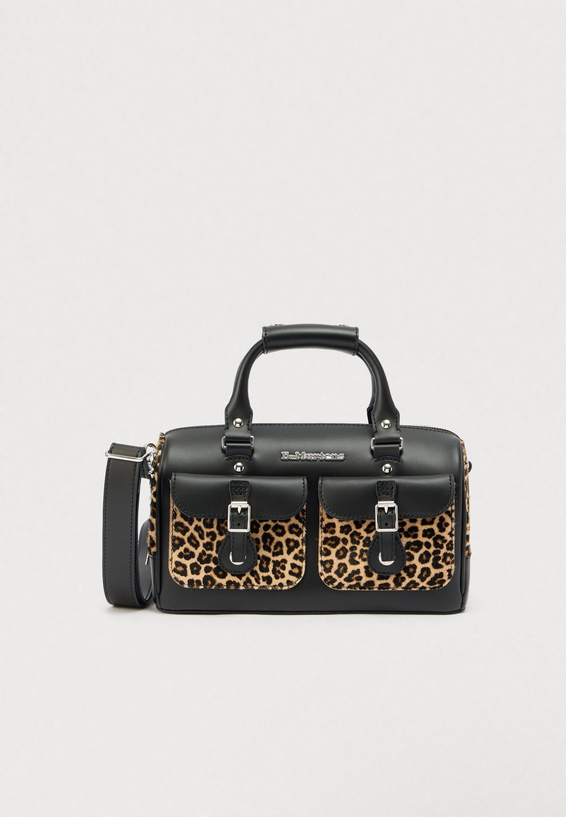 Dr. Martens TOP HANDLE BAG UNISEX - Handbag - black/light tan