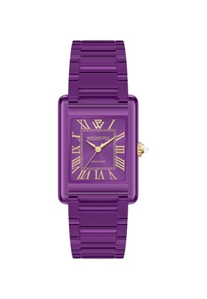 Watch - clear violet