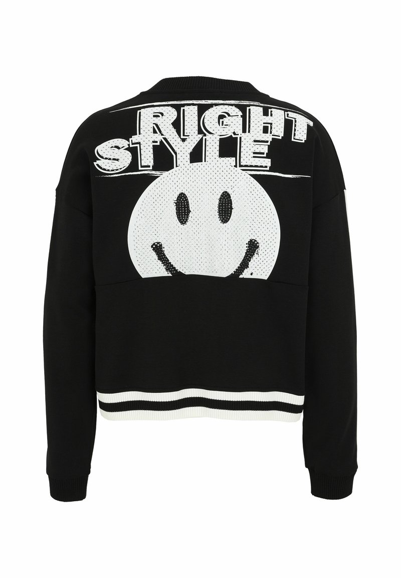 DORIS STREICH Zip-up sweatshirt schwarz/black Zalando