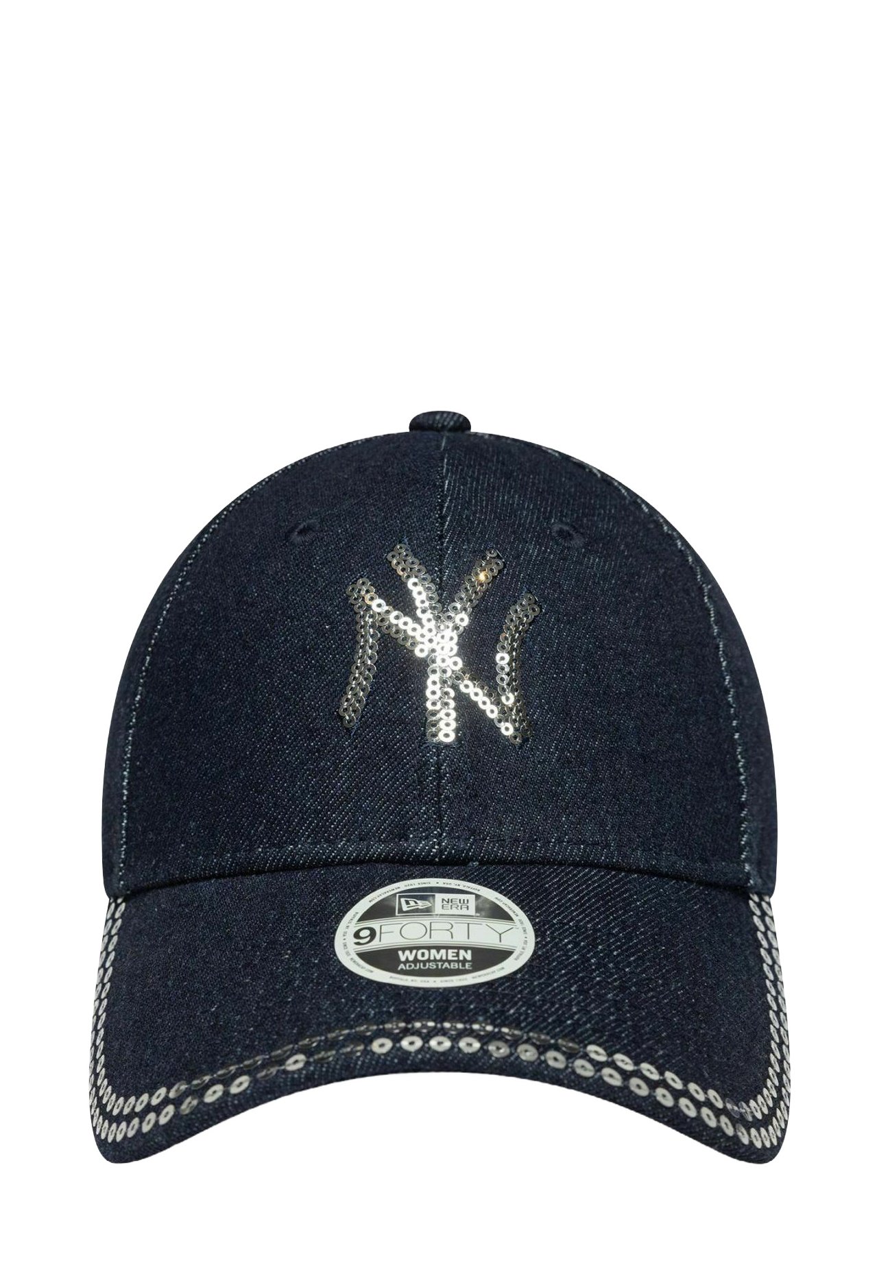SAINTLAURENT×NEWERA9FORTY New Era FORTY SEQUIN NEW YORK YANKEES - Cap - marine/dark blue