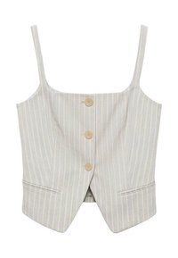 Mango Weste - light blue