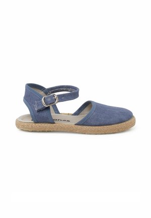 ECO SUELA FINA HEBILLA - Ankle strap ballet pumps - azul marino