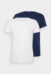 C NECK 2 PACK - Caraco - navy/white