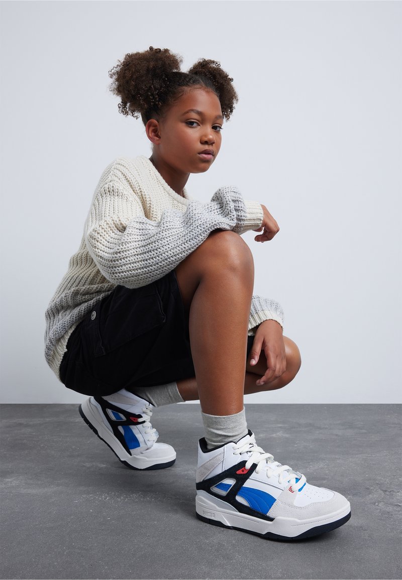 Puma SLIPSTREAM HI HERITAGE UNISEX Zapatillas altas white/team
