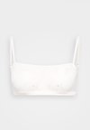 BANDEAU BRA - Korsetes izstrādājums ar stīpiņām - egret