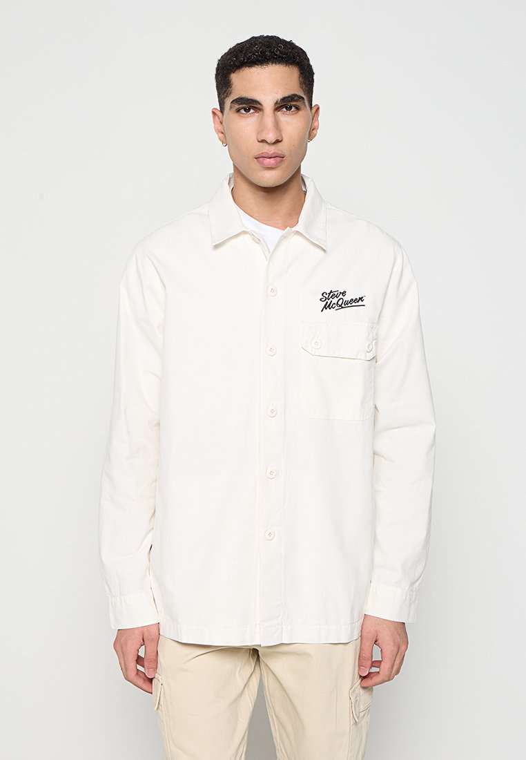 Barbour International Lichte jas wit