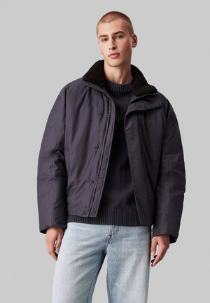 WARM JACKET - Zimska jakna - ebony