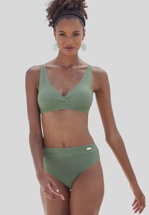 LASCANA TRIANGEL - Bikini-Top - oliv