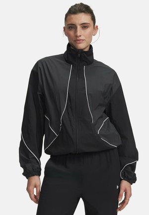 Under Armour, UNDER ARMOUR WARMUP TOPS UNSTOPPABLE WVN WIND JKT - Trainingsvest - ultimate black