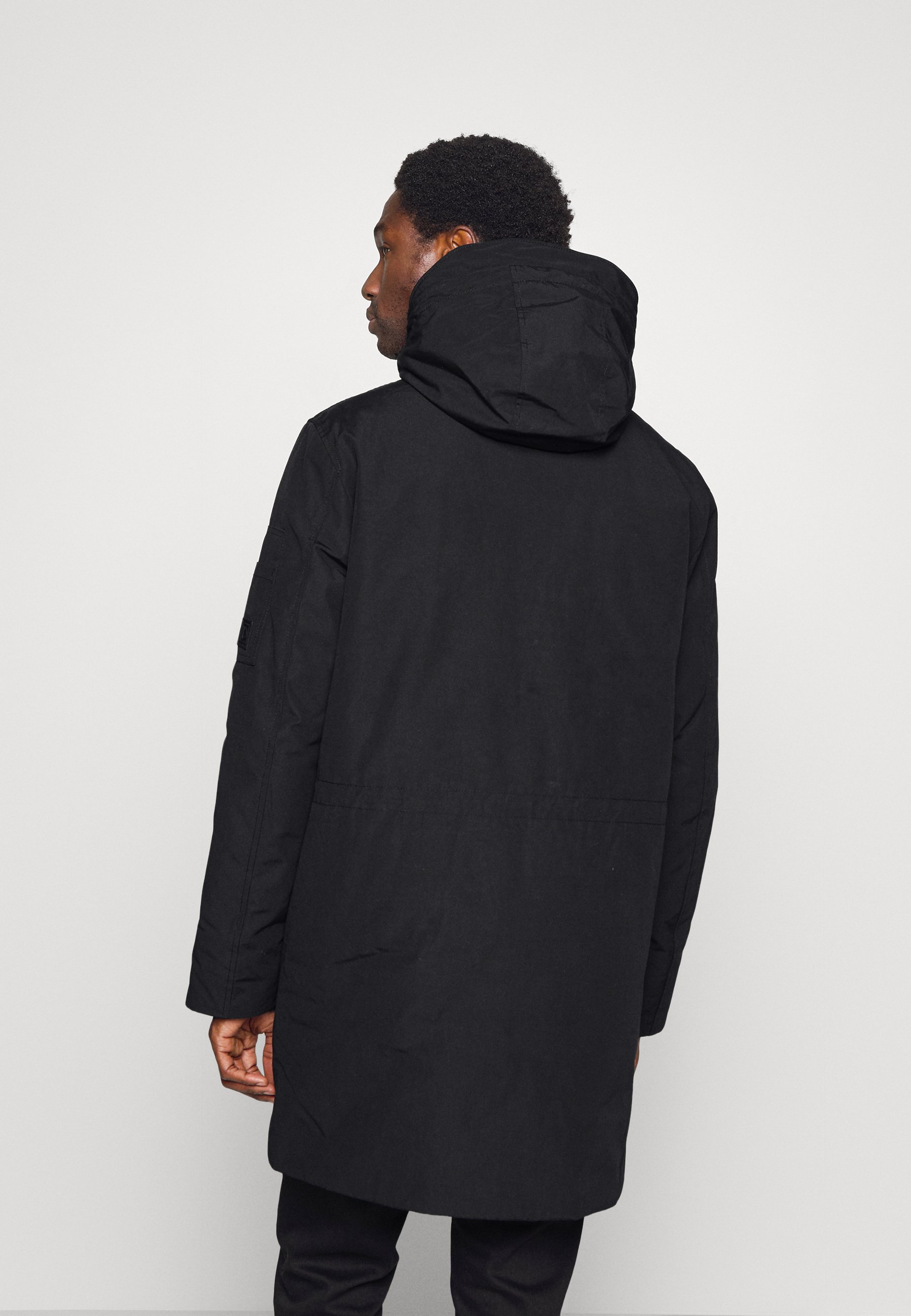 TOM TAILOR DENIM MODERN DETAILED - Winterjas - black/zwart - Zalando.nl