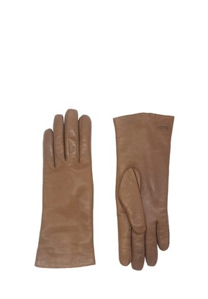 Gloves - saddle brown