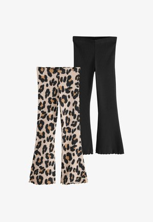 Next, 2 PACK - Leggings - black and animal