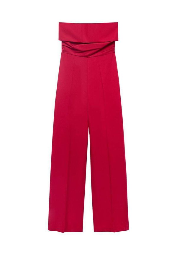 LONG STRAPLESS - Jumpsuit - dark orange3