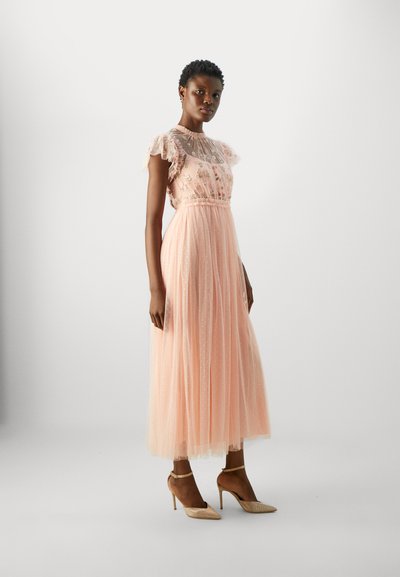 Needle & Thread ROCOCO BODICE ANKLE GOWN - Společenské šaty - faded coral