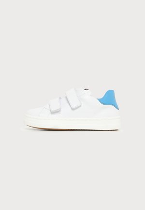 Versace SNEAKER LAMB - Αθλητικά παπούτσια - white/blue/rovere