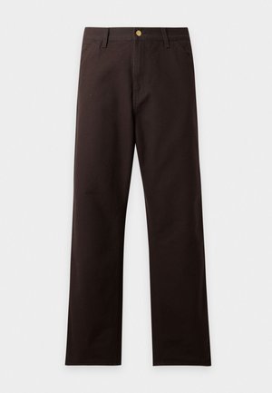 Carhartt WIP, SINGLE KNEE PANT - Bukser - tobacco rinsed