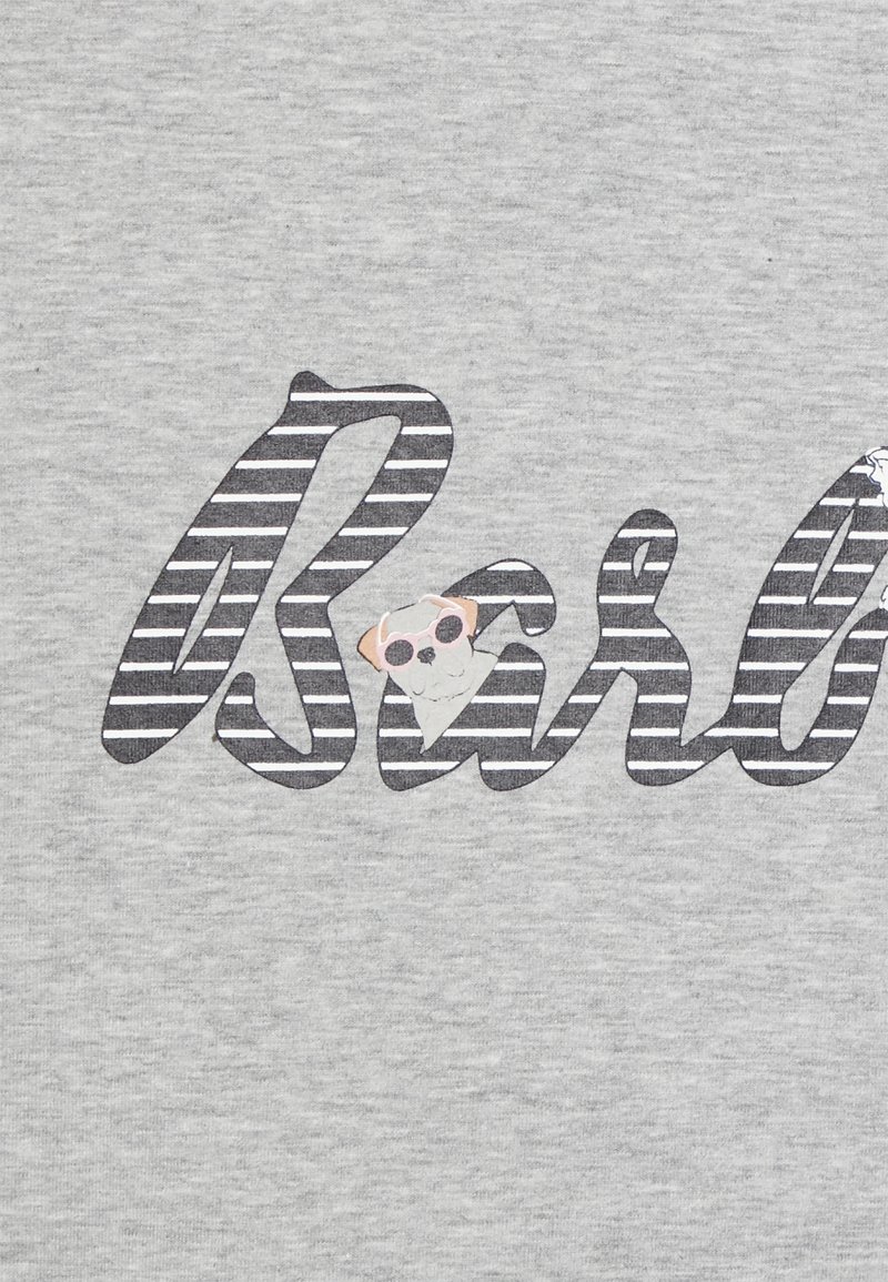 Barbour Print T-shirt grey (Pre-owned) Zalando