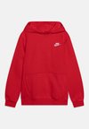 CLUB UNISEX - Kapuzenpullover - university red white