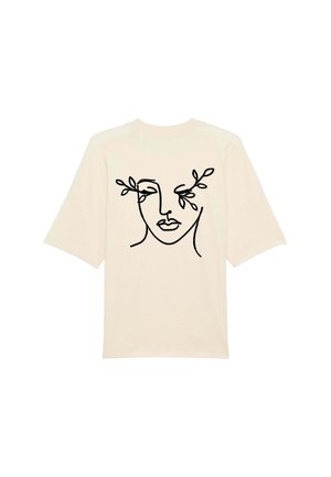 T-shirt con stampa - off white