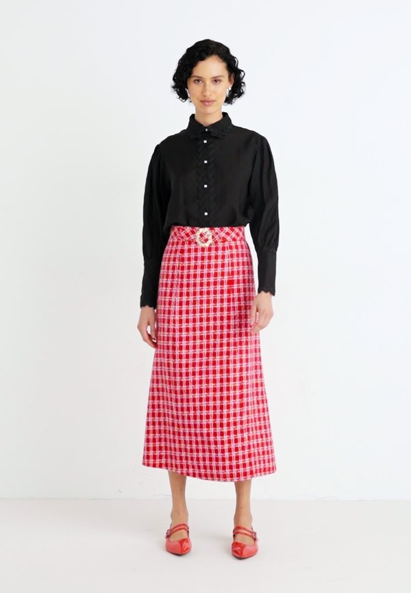 MIRA MIDI SKIRT - A-line skirt2